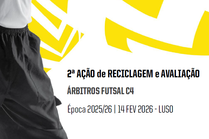 Árbitros AF Setúbal na ARA C4 de futsal